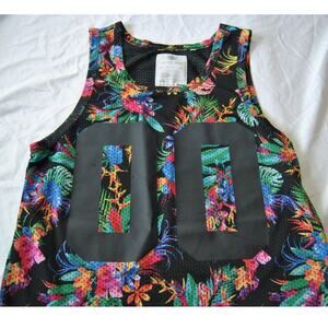 On the Byas Multicolor Tropical Jersey Small